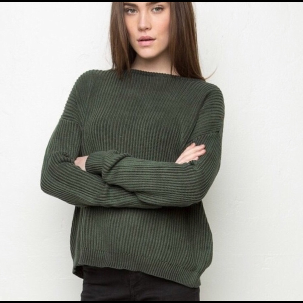 Green Sweater